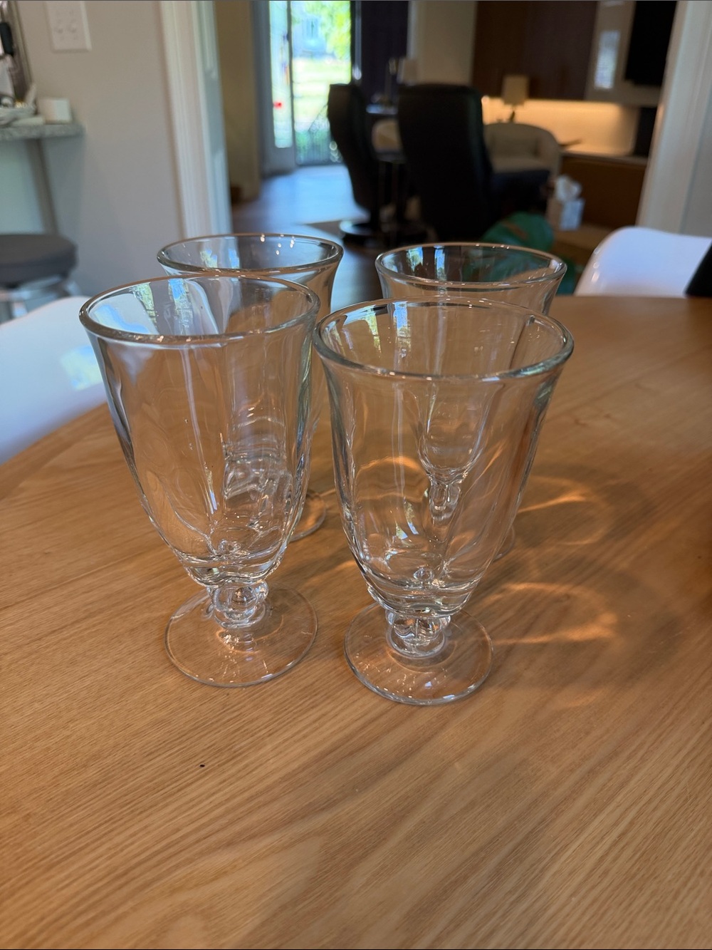 Canterbury Heavy Pressed collection by Duncan & Miller Iced Tea Glasses Set of 4
